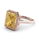 6.51 carat Citrine ring Amy