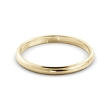 Wedding ring for woman Luna shiny finish